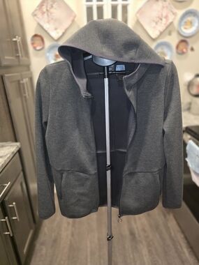 ZeroXposur Gray Hooded Jacket - Sleek Everyday Layer